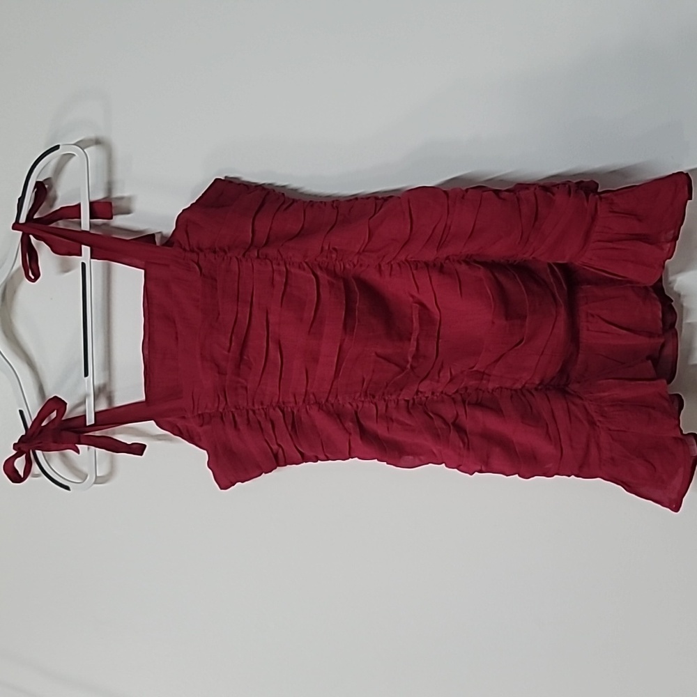 Urban Outfitters MINKPINK Little Darling Ruched Mini Dress size M - Picture 8 of 11